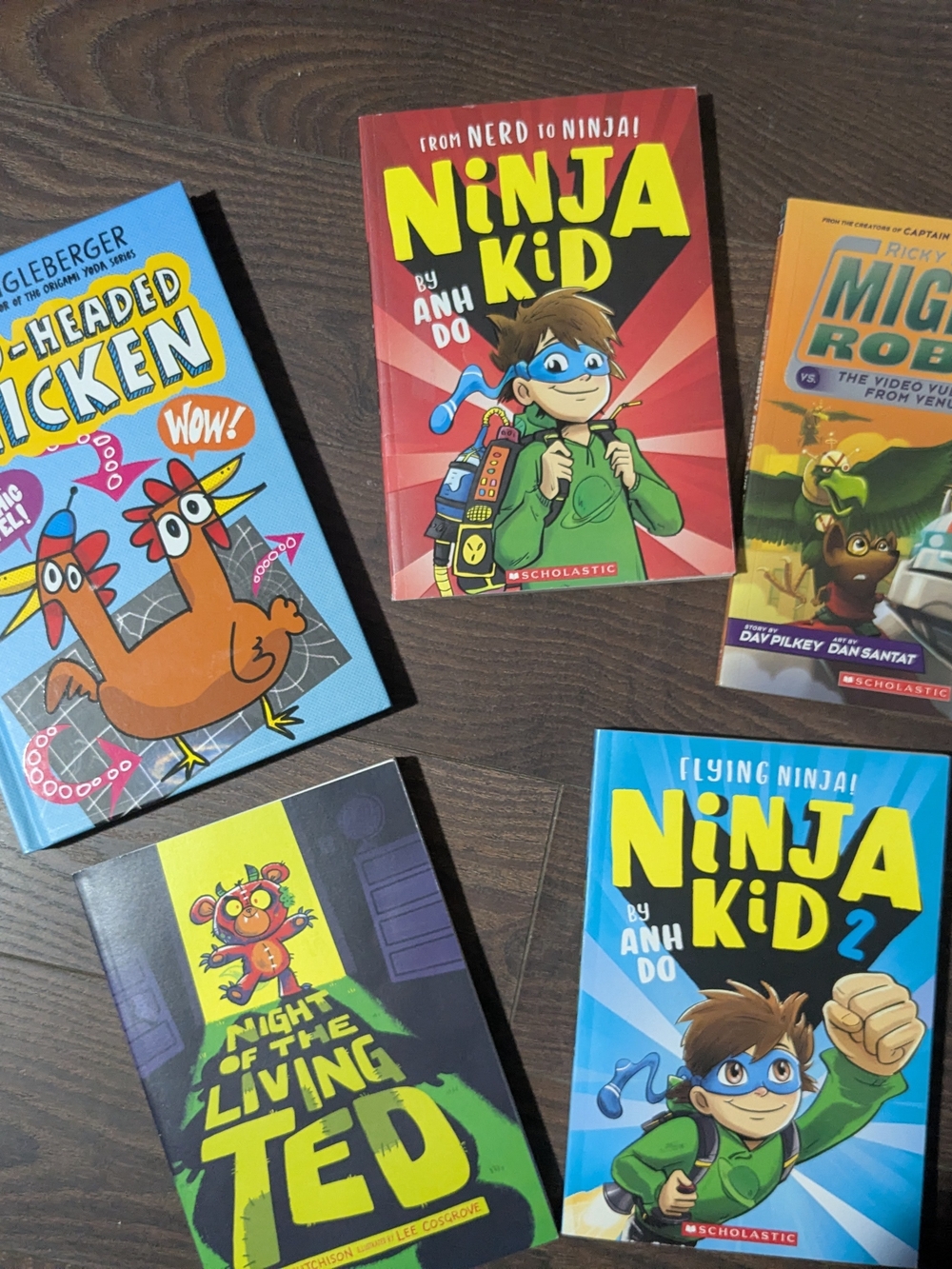 Ninja Kid & 2 Headed Chicken & Mighty Robot Bundle